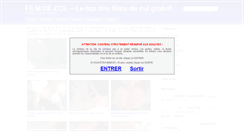 Desktop Screenshot of filmdecul.com